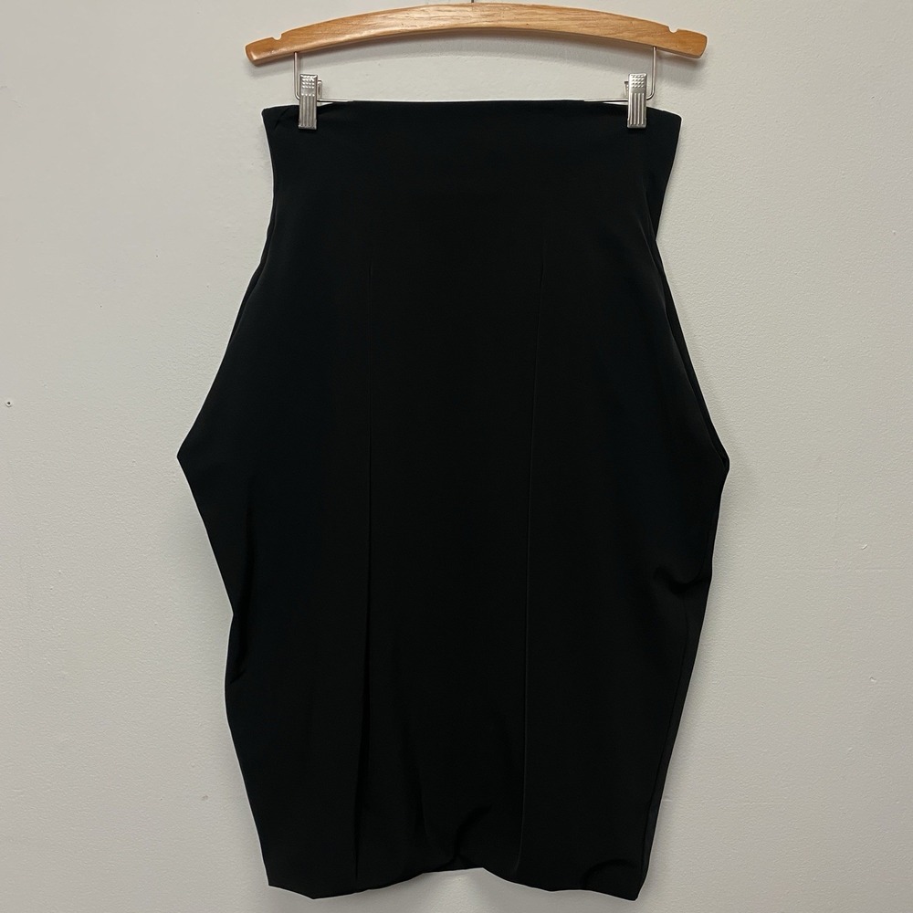 ELM DESIGN Sz 2 Jersey Knit Pleated Skirt Grunge Whimsical Glam Dark Academia